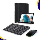 Smart Case + Teclado E Mouse Para Tab Galaxy A8 X200 X205 - Skin Zabom