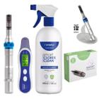 Smart Derma Pen + Clorex + Analyzer + 10 Cartuchos + Suporte