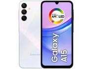 Smart Sam Galaxy A15 6,5" 256GB Azul Claro 4G 8GB RAM Câm. Tripla 50MP + Selfie 13MP 5000mAh Dual Ch