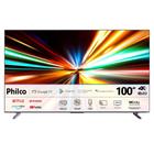 Smart TV 100 Philco Qled Google TV 4K P100SGA - Philco Som Imagem