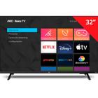 Smart TV 32 Polegadas HD Roku TV e Borda Infinita 32S5135/78G AOC