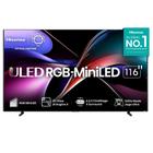 Smart TV 4K Hisense RGB Mini LED 116” Polegadas, Dolby Vision IQ, HDR10+, 165Hz e Wi-Fi - 116UX