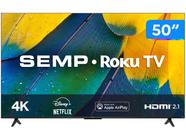 Smart TV 50” 4K UHD LED Semp RK8600 Wi-Fi - 3 HDMI 1 USB