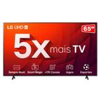 Smart TV 65" 4K LG UHD ThinQ AI 65UR8750PSA HDR Bluetooth Alexa 3 HDMI Preto