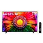 Smart TV 75 Polegadas 4K LG UHD ThinQ AI 75UR8750PSA HDR Bluetooth 3 HDMI