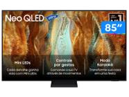 Smart TV 85" Samsung 4K Neo QLED Ultra QN70F QN85QN70FAGXZD 120Hz Tizen NQ4 AI Gen2 Bixby Alexa 4 HDMI