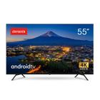 Smart TV Aiwa 55” Android, 4K, Borda Ultrafina, Dolby Vision & Atmos - AWS-TV-55-BL-01-A