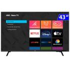 Smart TV AOC LED 43" Full HD Wi-Fi USB HDMI Roku 43S5135/78G