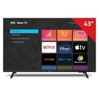 Smart TV AOC Roku 43 Dled HD Dolby Audio 43S5045/78G Preto Bivolt