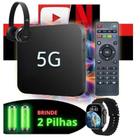 Smart Tv Box Streaming Android 4K Tv Com Pluto TV, Netflix, Youtube, TMX