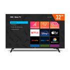 Smart TV DLED 32" HD AOC Roku 32S5135/78G Compatível com Google Assistant e Alexa 3 HDMI 1 USB
