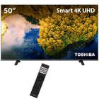 Smart TV Dled 50" Toshiba 50C350LS 4K Ultra HD Wi-Fi e com Conversor Digital