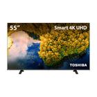 Smart TV DLED 55 4K Toshiba 55C350L VIDAA 3 HDMI 2 USB WI-FI - TB011M