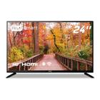 Smart TV HQ LED 24" 2 HDMI 2 USB WI-FI Android 11 e Processador Quad Core