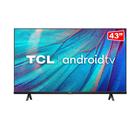 Smart TV LED 43" TCL S615 Full HD HDR, Wifi e Bluetooth integrados, 2 HDMI, 1 USB, Android,