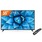 Smart TV LED 55 4K UHD LG 55UN731C 3 HDMI 2 USB Wi-Fi Assitente Virtual Bluetooth