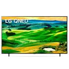 Smart TV LG 55 Polegadas LED 4K UHD NanoCell, 4 HDMI, 2 USB, Quantum Dot, FreeSync, ThinQAI Google, Alexa, Preto - 55QNED80SQA