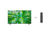 Smart TV LG UHD 60" 4K HDR ThinQ Bluetooth Google Assistente Alexa 60UQ8050PSB + Controle Remoto LG Smart Magic MR23GN