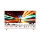 Smart TV Philco 85' PTV85F8TAGCM QLED Android TV Dolby Audio
