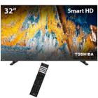 Smart TV Qled 32" Toshiba 32V35LS HD Wi-Fi e com Conversor Digital