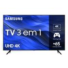 Smart TV Samsung 65" 4K Gaming Hub Visual Live UN65CU7700GXZD 2023