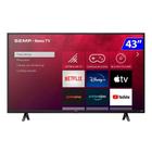 Smart TV Semp LED 43 Full HD Wi-Fi Roku 43R5500