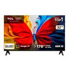 Smart TV TCL 32 Polegadas Full HD QLED S5K WiFi Bluetooth Google TV 2 HDMI HDR10 Dolby Audio 32S5K
