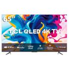 Smart TV TCL 65” QLED 4K 3 HDMI WI-FI Google Assistente Chromecast Bluetooth Dolby Vision 65C645