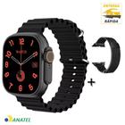 Smart Watch S8 Mini Ultra 41mm Microwear Android e iOS Pulseira Metal Extra