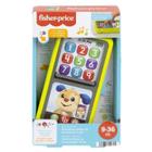 Smartphone 2 em 1 Deluxe Verde Aprender e Brincar Fisher-Price HNH10 Mattel