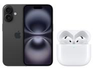 Smartphone Apple iPhone 16 128GB Preto