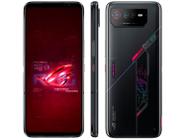 Smartphone Asus Rog Phone 6 256GB Black 5G Snapdragon SM8475 8GB RAM 6,78” Câm. Tripla + Selfie 12M