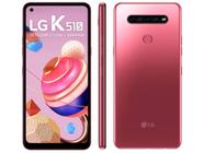 Smartphone LG K51S 64GB Vermelho 4G Octa-Core - 3GB RAM 6,55” Câm. Quádrupla + Selfie 13MP