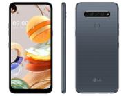 Smartphone LG K61 128GB Titânio 4G Octa-Core - 4GB RAM 6,53” Câm. Quádrupla + Selfie 16M