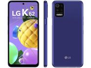 Smartphone LG K62 64GB Azul 4G Octa-Core 4GB RAM - Tela 6,59” Câm. Quádrupla + Selfie 13MP Dual Chip