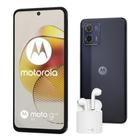 Smartphone Moto G73 Azul 256gb 8gb 5G Motorola com Fone Bluetooth