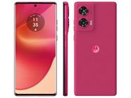 Smartphone Motorola Edge 50 Fusion 256GB Pink Vegan Suede 5G 16GB RAM 6,7" Câm. Dupla 32MP Dual Chip