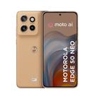Smartphone Motorola Edge 50 Neo 5G - Latte, 256GB, 16GB (8GB RAM +8GB RAM Boost), Câmera 50MP e Tela de 6,4"
