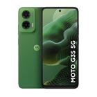 Smartphone Motorola Moto G35 5G 128GB 12GB RAM Boost Câmera Traseira Dupla 50MP + 8MP Selfie 16MP Tela 6.7" Verde - Vegan Leather