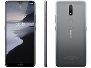 Smartphone Nokia 2.4 64GB Cinza 4G Octa-Core - 3GB RAM Tela 6,5” Câm. Dupla + Selfie 5MP