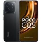 Smartphone POCO C85 NFC Lançamento Xiaomi 2025 50mp tela 6,9 120Hz 256GB 128GB 16GB Ramboost celular Ultra Fluidez 6000mAh Top 1º Custo benefício