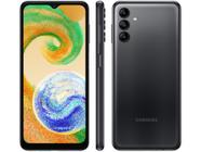 Smartphone Samsung Galaxy A04s 64GB Preto 4G - Octa-Core 4GB RAM 6,5” Câm. Tripla + Selfie 5MP