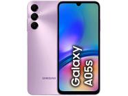 Smartphone Samsung Galaxy A05s 6,7" 128GB Violeta 6GB RAM Câm. Tripla 50MP + Selfie 8MP Bateria 5000mAh Dual Chip