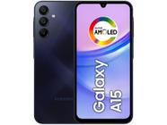 Smartphone Samsung Galaxy A15 6,5" 128GB Azul Escuro 4G 4GB RAM  Dual Chip