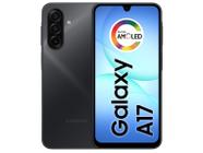 Smartphone Samsung Galaxy A17 256GB 4GB RAM Preto 6,7" Câm. Tripla + Selfie 13MP