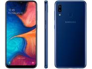 Smartphone Samsung Galaxy A20 32GB Azul 4G  