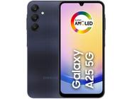 Smartphone Samsung Galaxy A25 6,5" 256GB Azul Escuro 5G 8GB RAM Câm Tripla 50MP + Selfie 13MP