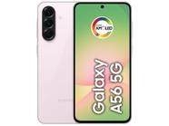 Smartphone Samsung Galaxy A56 128GB 5G 8GB RAM Rosa 6,7" Câm. Tripla + Selfie 12MP