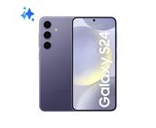 Smartphone Samsung Galaxy S24 6,2" Galaxy AI 128GB Violeta 5G 8GB RAM Câm. Tripla 50MP + Selfie 12MP Bateria 4000mAh Dual Chip