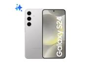 Smartphone Samsung Galaxy S24 6,2" Galaxy AI 256GB Cinza 5G 8GB RAM Câm. Tripla 50MP + Selfie 12MP Bateria 4000mAh Dual Chip